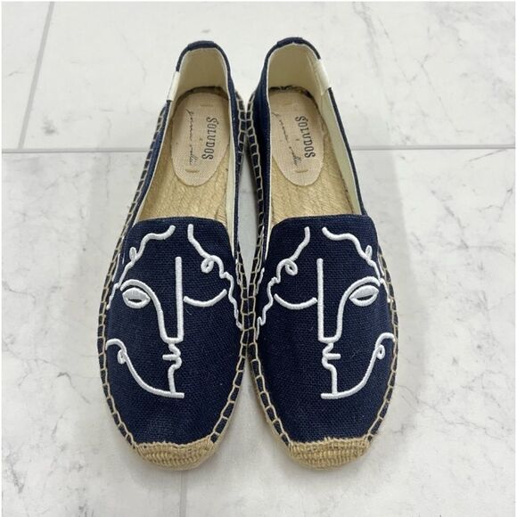 Soludos X Garance Vallee Visage Smoking Slipper - Picture 5 of 6